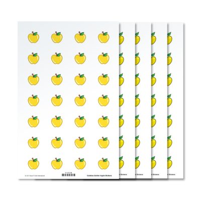 Cubbies Golden Apple Stickers (140)