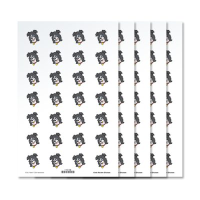 Cubbies Character Reveiw Stickers - Katie Collie (140)