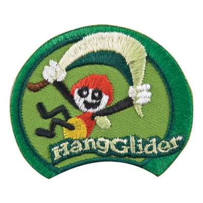 HangGlider Emblem - Green (pkg of 5)