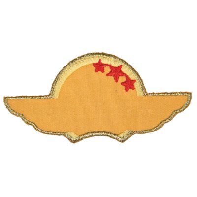 SkyStormer Book Review Emblem - Yellow (pkg of 5)